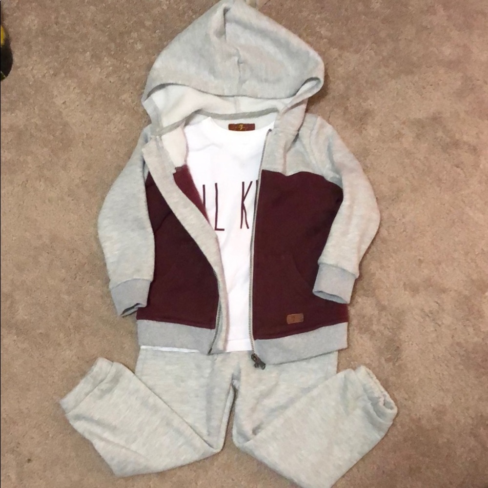 7 for all mankind 3T 3 piece set